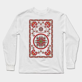 Bulgarian folklore motifs Long Sleeve T-Shirt